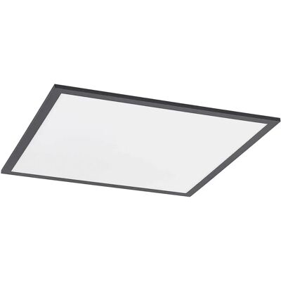 Lindby Nelios LED Deckenleuchte - Modern Schwarz Aluminium (62x62cm) - Wohnzimmer & Esszimmer Lindby Nelios LED Deckenleuchte - Modern Schwarz Aluminium (62x62cm) - Wohnzimmer & Esszimmer