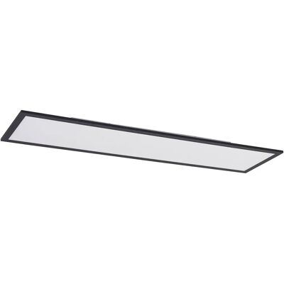 Lindby Nelios Oprawa sufitowa - Nowoczesna, Czarna, Aluminium - 120x30cm Lindby Nelios Oprawa sufitowa - Nowoczesna, Czarna, Aluminium - 120x30cm