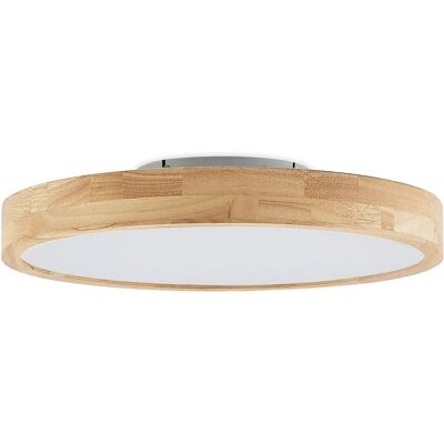 Lindby Lanira Plafonnier - Design Moderne en Bois - Publicité Lindby Lanira Plafonnier - Design Moderne en Bois - Publicité