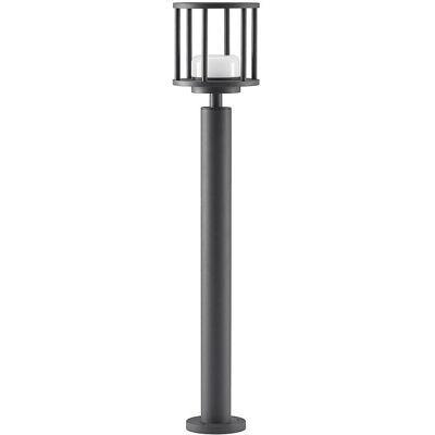 Lucande - Lampada da esterno 'Berenike' - Metallo, Grigio, GX53 Lucande - Lampada da esterno 'Berenike' - Metallo, Grigio, GX53