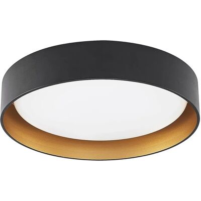 Lindby - Moderner schwarzer Kunststoff 'Gracjan' Deckenlampe Lindby - Moderner schwarzer Kunststoff 'Gracjan' Deckenlampe