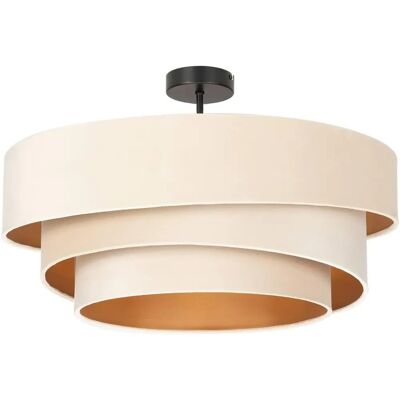 Lindby Jusari Moderne Weiße Textil Deckenlampe - Deckenleuchte Lindby Jusari Moderne Weiße Textil Deckenlampe - Deckenleuchte