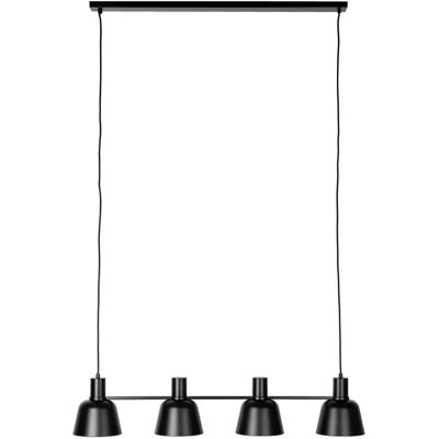 Lampada a sospensione Lucande Servan - 4 luci - nero Lampada a sospensione Lucande Servan - 4 luci - nero