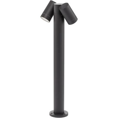Prios Tulimar UdeLys - Moderne Sort Aluminium 2-Lys Havebelysning Prios Tulimar UdeLys - Moderne Sort Aluminium 2-Lys Havebelysning