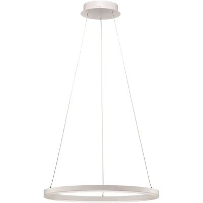 Arcchio Albiona Biała Zawieszana Lampa - Nowoczesny LED 60cm Arcchio Albiona Biała Zawieszana Lampa - Nowoczesny LED 60cm