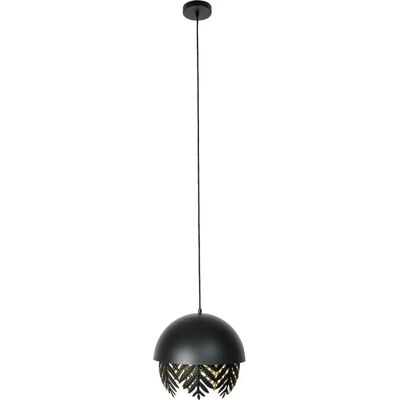 Lucande Aparas Leaf Pendant Light - 35cm Black Lucande Aparas Leaf Pendant Light - 35cm Black