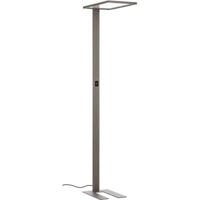 Prios Taronis Lampada da terra LED - Dimerabile, Argento - Ufficio Prios Taronis Lampada da terra LED - Dimerabile, Argento - Ufficio