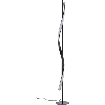 Lámpara de pie Lindby Munja - Moderna LED Regulable Negra Lámpara de pie Lindby Munja - Moderna LED Regulable Negra