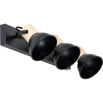 Lindby Bosko Lámpara de Techo Moderna Negra de 3 Luces Lindby Bosko Lámpara de Techo Moderna Negra de 3 Luces