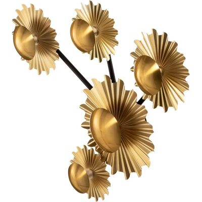 Lindby - Modelo Senmia Lámpara de Pared - Oro - Moderna - 5 Luces Lindby - Modelo Senmia Lámpara de Pared - Oro - Moderna - 5 Luces