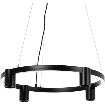 Arcchio - Moderne schwarze Pendellampe 4 Leuchten 64cm Arcchio - Moderne schwarze Pendellampe 4 Leuchten 64cm