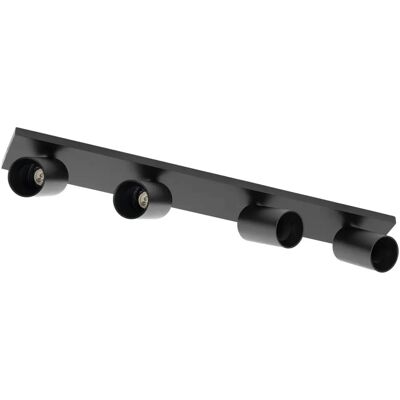 Foco de Techo Negro Arcchio - Moderno 4 Luces de Aluminio Foco de Techo Negro Arcchio - Moderno 4 Luces de Aluminio