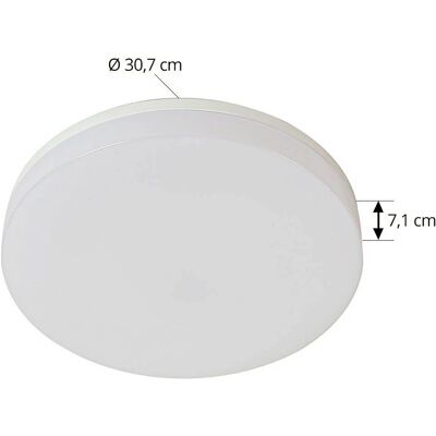 Prios Wynion Hvid Loftlampe - 30cm Prios Wynion Hvid Loftlampe - 30cm