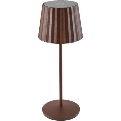 LINDBY Esali lampada da tavolo LED ricaricabile - Marrone ruggine - Tipo di prodotto LINDBY Esali lampada da tavolo LED ricaricabile - Marrone ruggine - Tipo di prodotto