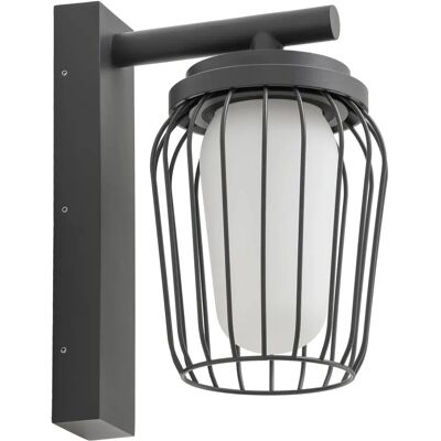 Lucande Black Outdoor Wall Light Chandan - Modern IP54 Aluminum Lucande Black Outdoor Wall Light Chandan - Modern IP54 Aluminum