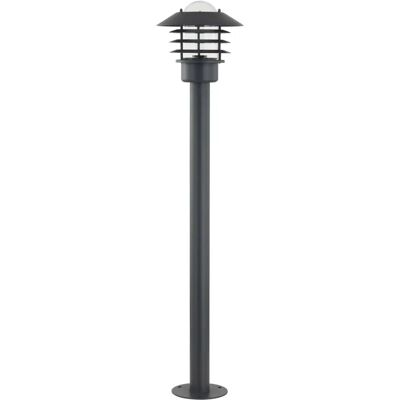 Lindby Belmiro Lámpara exterior - E27, negro, metal Lindby Belmiro Lámpara exterior - E27, negro, metal