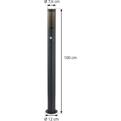 Lindby Statius Lámpara de Pared Externa - Metal Negro IP44 Lindby Statius Lámpara de Pared Externa - Metal Negro IP44