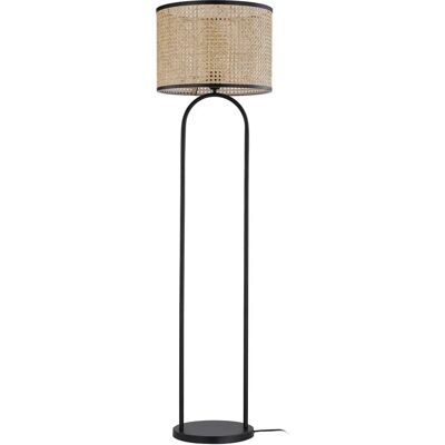 Lindby Yaelle Stehlampe - Rattan 146cm - Braun - Stehlampe Lindby Yaelle Stehlampe - Rattan 146cm - Braun - Stehlampe