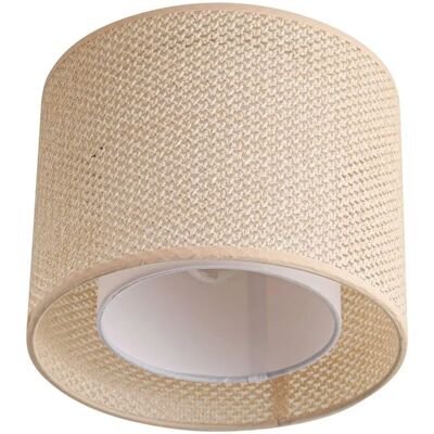 Lindby Soula Lampada da Soffitto Marrone - 26cm, E27, Plastica & Tessuto Lindby Soula Lampada da Soffitto Marrone - 26cm, E27, Plastica & Tessuto