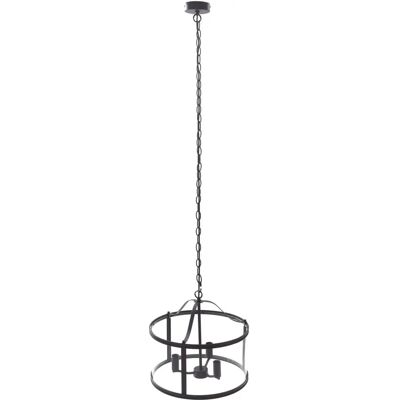 Lucande Eryk Hängeleuchte - 3 Leuchten, 40cm, Schwarz, Glas Lucande Eryk Hängeleuchte - 3 Leuchten, 40cm, Schwarz, Glas