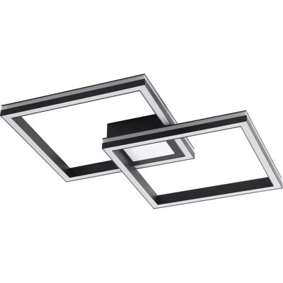 Lucande Tjado Modern Ceiling Light - 2 Lights - Black Lucande Tjado Modern Ceiling Light - 2 Lights - Black