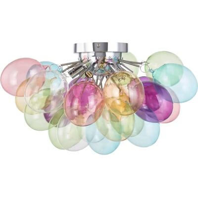 Kolorowa lampa sufitowa Lucande Diborah - Źródło światła Kolorowa lampa sufitowa Lucande Diborah - Źródło światła