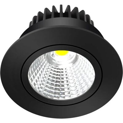Upotettu LED-spotlight Arcchio - Musta alumiini - Moderni muotoilu Upotettu LED-spotlight Arcchio - Musta alumiini - Moderni muotoilu