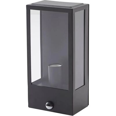 Lindby Ilana Wall Light - Sensor, Black Steel - Exterior Lighting Lindby Ilana Wall Light - Sensor, Black Steel - Exterior Lighting