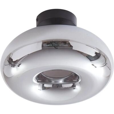 Lindby Zehra Szara Szklana Lampa sufitowa - Nowoczesny Design Lindby Zehra Szara Szklana Lampa sufitowa - Nowoczesny Design