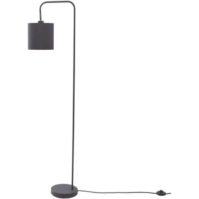 Lindby Lámpara de pie Hinay - Negro Oro - 1 Luz - E27 - Textil Lindby Lámpara de pie Hinay - Negro Oro - 1 Luz - E27 - Textil