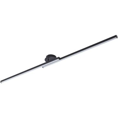 Lindby Aurendor Modern Black Aluminum LED Ceiling Lamp - 135cm Lindby Aurendor Modern Black Aluminum LED Ceiling Lamp - 135cm