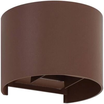 Applique Murale Lindby Nivar - Rond, Marron Rouille - Lampe LED Extérieure - Publicité Applique Murale Lindby Nivar - Rond, Marron Rouille - Lampe LED Extérieure - Publicité