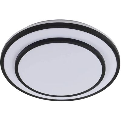 Lindby Duala Loftlampe - Moderne Sort LED-lys Lindby Duala Loftlampe - Moderne Sort LED-lys