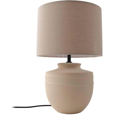 Lindby Thalassia Keramik Stoff Tischlampe Lindby Thalassia Keramik Stoff Tischlampe