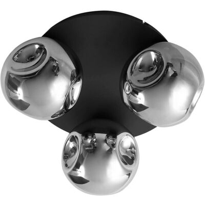 Lindby Valentina Gray Smoke Ceiling Lamp - Ceiling Light Lindby Valentina Gray Smoke Ceiling Lamp - Ceiling Light