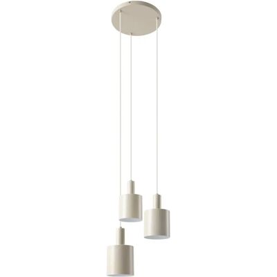 Lindby Beige Plafonnier Rond 3 Lumières Lindby Beige Plafonnier Rond 3 Lumières