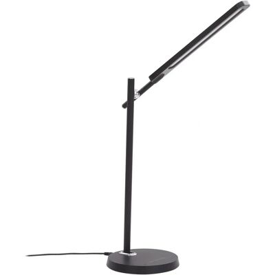 Czarna LED lampka biurkowa Valtorin - Lampka biurkowa Czarna LED lampka biurkowa Valtorin - Lampka biurkowa