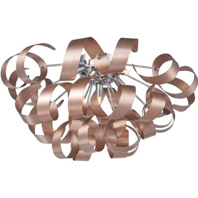 Lampa sufitowa miedziana Kaelor - 5 G9, Nowoczesny Design Lampa sufitowa miedziana Kaelor - 5 G9, Nowoczesny Design