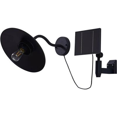 Lindby Virane Lámpara Solar Exterior - Aluminio Negro Lindby Virane Lámpara Solar Exterior - Aluminio Negro
