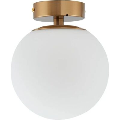 Lucande Bidolo Gouden Plafondlamp - Geschikt voor Buiten, IP44 Lucande Bidolo Gouden Plafondlamp - Geschikt voor Buiten, IP44