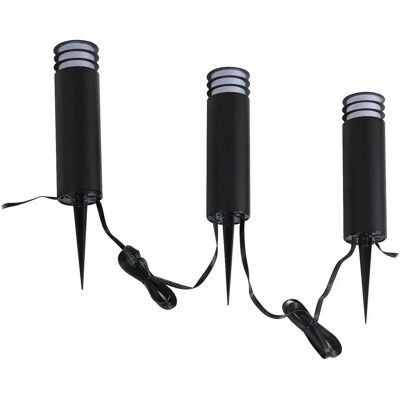 Lindby Kaelo Moderne LED-Lampe - 3 Lampen - Schwarz Lindby Kaelo Moderne LED-Lampe - 3 Lampen - Schwarz