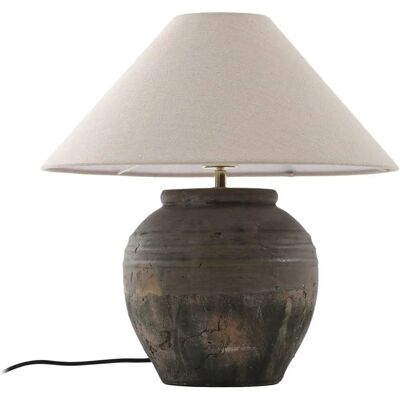 Lucande Thalorin Keramik Tischlampe - Braun Lucande Thalorin Keramik Tischlampe - Braun