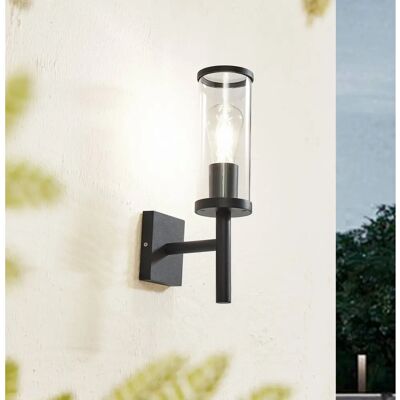Lucande Zanta Wandleuchte - Außen Aluminium - Garten, Terrasse, Garage Lucande Zanta Wandleuchte - Außen Aluminium - Garten, Terrasse, Garage