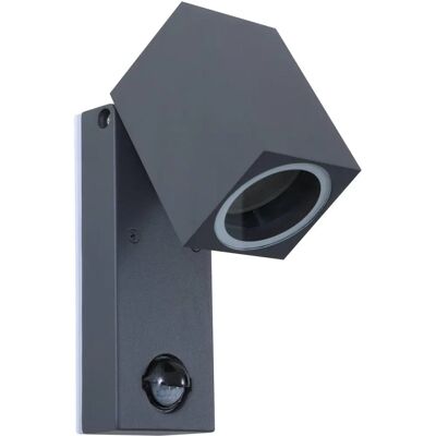 Lindby Othil Vägglampa - Aluminium Grå, Sensor, IP44 - Utomhus Lindby Othil Vägglampa - Aluminium Grå, Sensor, IP44 - Utomhus