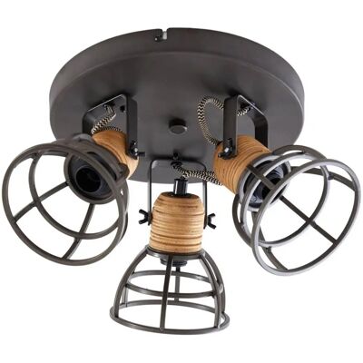 Lindby Arinthea Foco de Techo - Negro - 3 Luces - Interior Lindby Arinthea Foco de Techo - Negro - 3 Luces - Interior