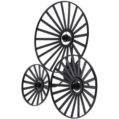 Lámpara de Pared Evandor - Metal Negro con 3 Luces Lámpara de Pared Evandor - Metal Negro con 3 Luces