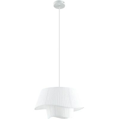 Lindby Pendelleuchte 'Eryndor' Weiß Textil - Deckenlampe Lindby Pendelleuchte 'Eryndor' Weiß Textil - Deckenlampe