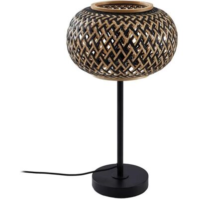 Lindby Nerys Tischlampe - Holz, Schwarz Lindby Nerys Tischlampe - Holz, Schwarz
