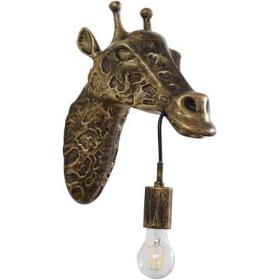Lindby - Elegancka mosiężna lampa ścienna z motywem żyrafy do salonu i jadalni Lindby - Elegancka mosiężna lampa ścienna z motywem żyrafy do salonu i jadalni