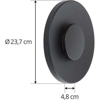 Lucande Kayana Wandleuchte - Außen-LED, Modernes Design, Aluminium - 24cm Lucande Kayana Wandleuchte - Außen-LED, Modernes Design, Aluminium - 24cm